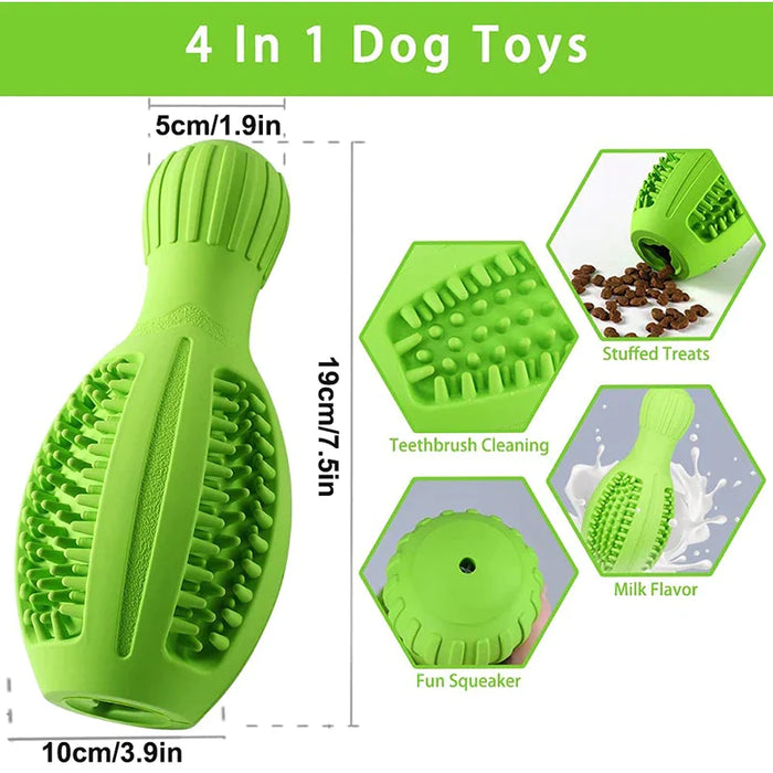 Dog Chew Toy Safe Squeaky Milk Flavored