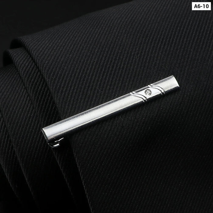 Stainless Steel Tie Clip Sleek And Accessory For Mens Dress Shirts