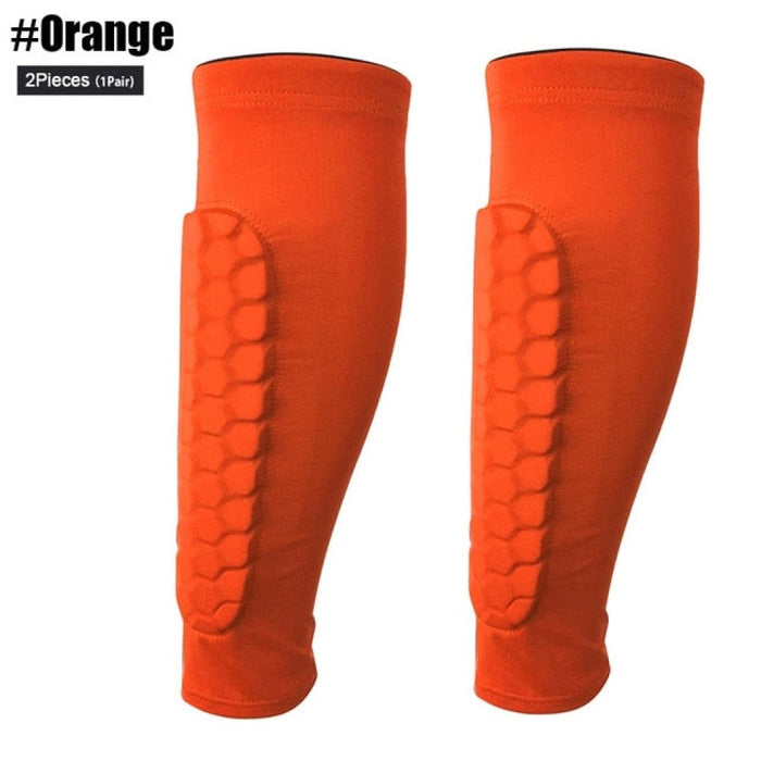 Honeycomb Shin Leg Sleeves Protective Guards For Soccer