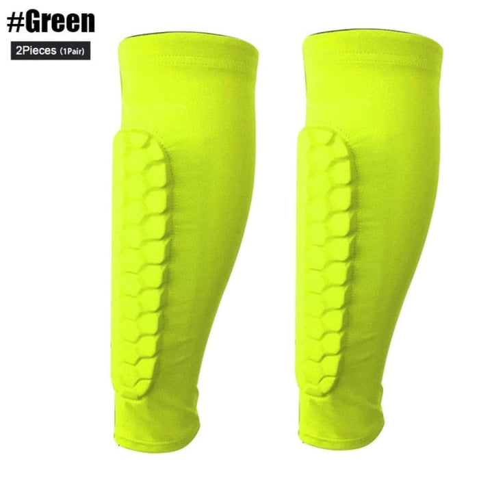 Honeycomb Sports Shinguards Protective Leg Sleeves For Soccer Football