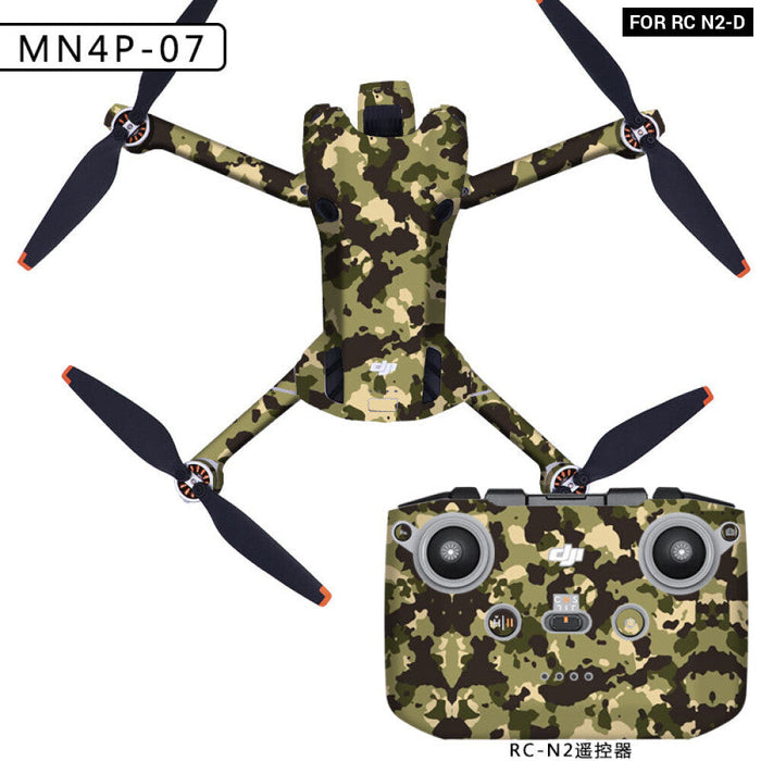 Dji Mini 4 Pro Drone Protective Film Waterproof Remote Decals For Dji Rc 2 Rc N2 Accessory