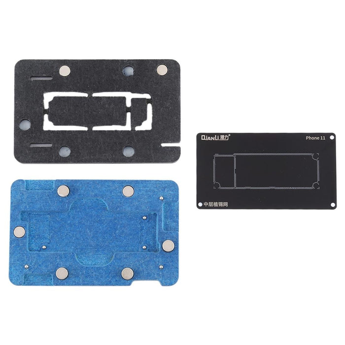 Qianli Iphone 11 Middle Frame Reballing Stencil Platform