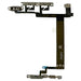 Power Button And Volume Flex Cable With Brackets For Iphone