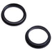 2 Pcs Rear Camera Glass Lens Metal Outside Protector Hoop