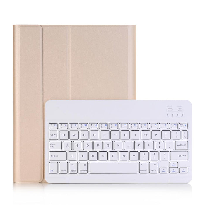 A02 For Ipad 4 / 3 / 2 Universal Ultra-Thin Abs Horizontal Flip Tablet Case & Bluetooth Keyboard