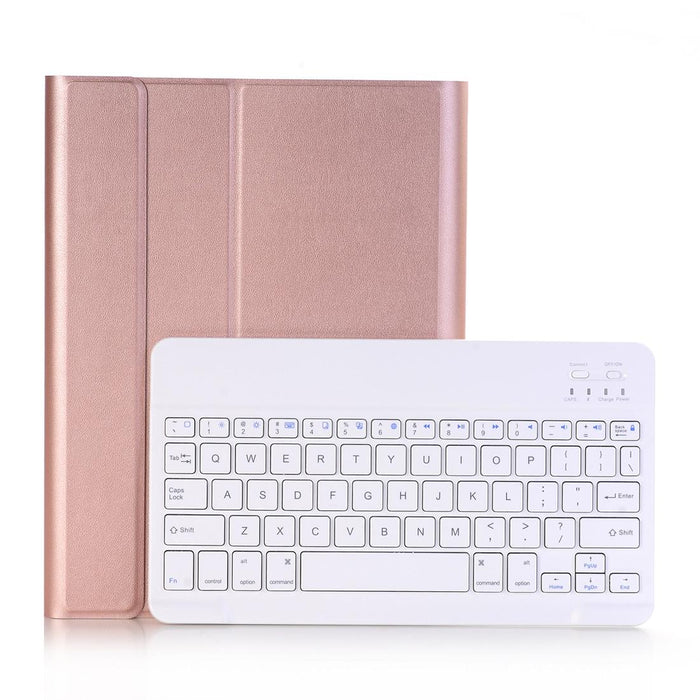 A02 For Ipad 4 / 3 / 2 Universal Ultra-Thin Abs Horizontal Flip Tablet Case & Bluetooth Keyboard