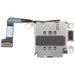 Iphone 15 Plus Single Sim Card Holder Socket With Flex Cable