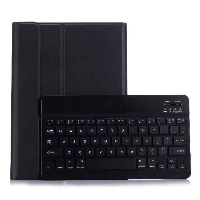 Detachable Bluetooth Keyboard & Horizontal Flip Leather Tablet Case With Holder For Ipad Pro 9.7 Inch Ipad Air Ipad Air 2 Ipad 9.7 Inch 2017 Ipad 9.7 Inch 2018