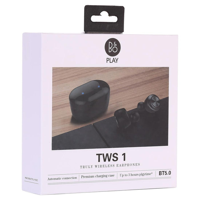 Air Twins Tws1 Bluetooth V5.0 Wireless Stereo Earphones With Magnetic Charging Box Black