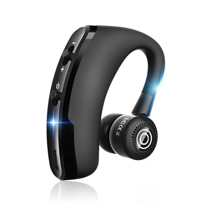 V9 Business Handsfree Wireless Bluetooth Headset Csr 4.1 With Mic For Driver Sport Black