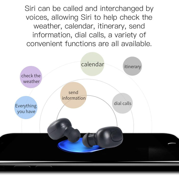 Wireless In Ear Headset With Charging Cabin Bluetooth 5.0