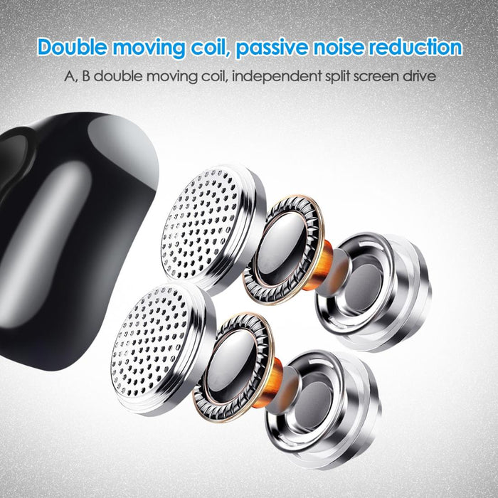 Bh-I37 Wire-Controlled Bluetooth 5.0 Earphone Built-In High-Fidelity Microphone