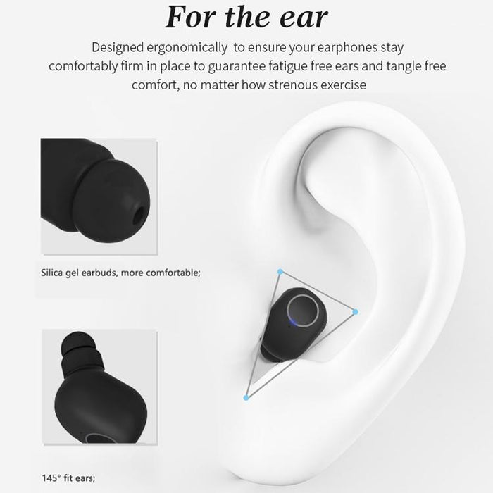 Q1 Tws Binaural Stereo Wireless Sports Bluetooth 5.0 Earphone