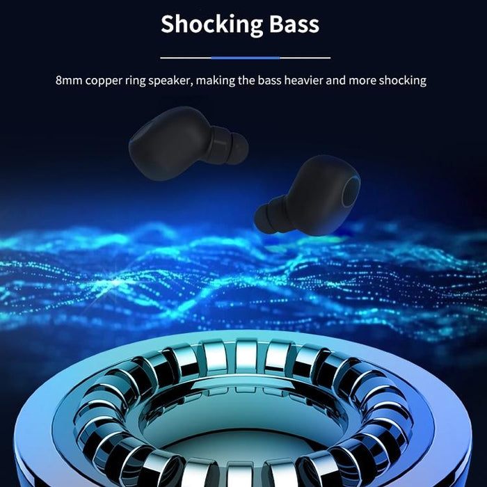 Q1 Tws Binaural Stereo Wireless Sports Bluetooth 5.0 Earphone