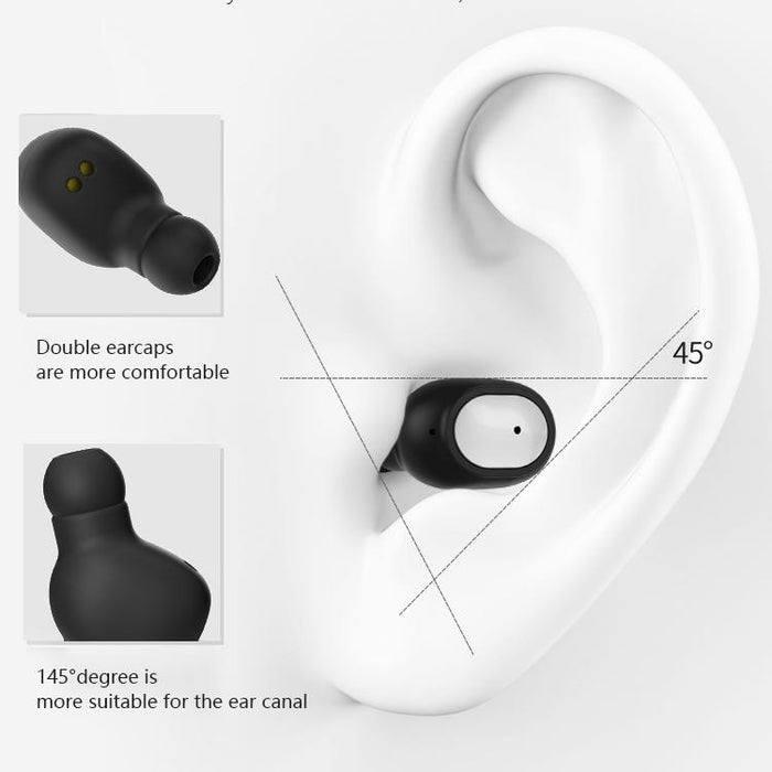 Q2 Tws Binaural Stereo Wireless Sports Bluetooth 5.0 Earphone