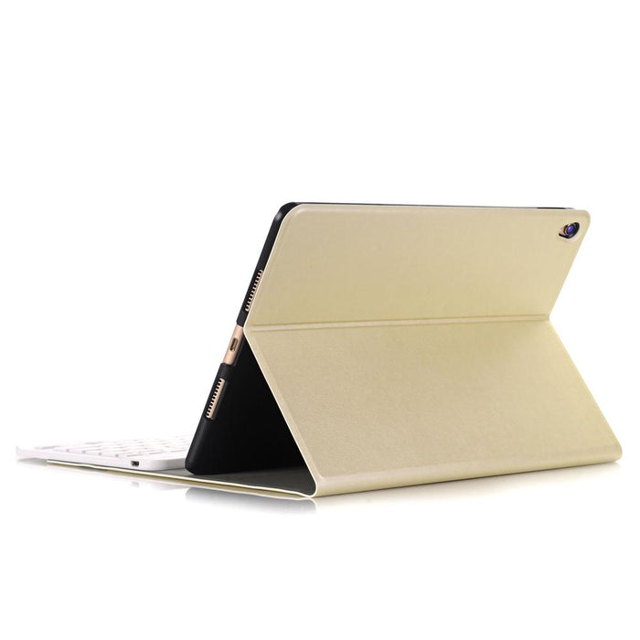 For Ipad 10.2 Inch Ultra-Thin Detachable Bluetooth Keyboard Leather Tablet Case With Stand Function