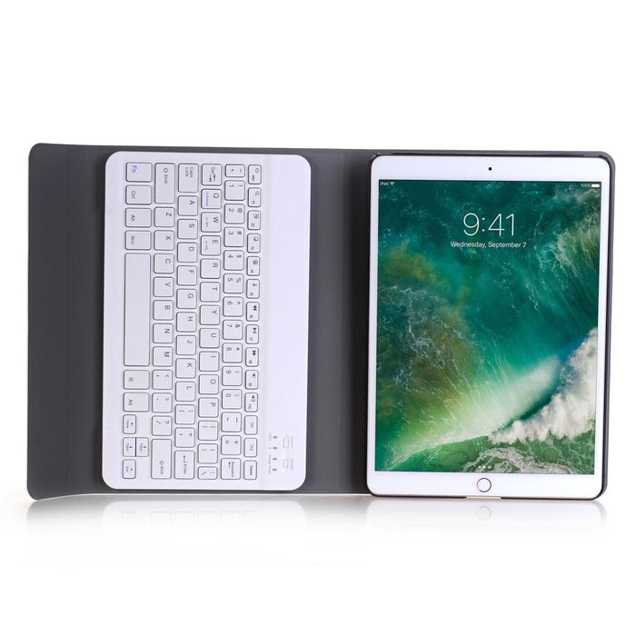 For Ipad 10.2 Inch Ultra-Thin Detachable Bluetooth Keyboard Leather Tablet Case With Stand Function