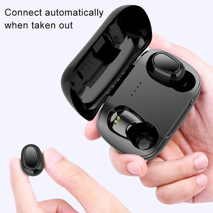 9D Sound Effects Touch Wireless Bluetooth 5.0 Earphone With Charging Box