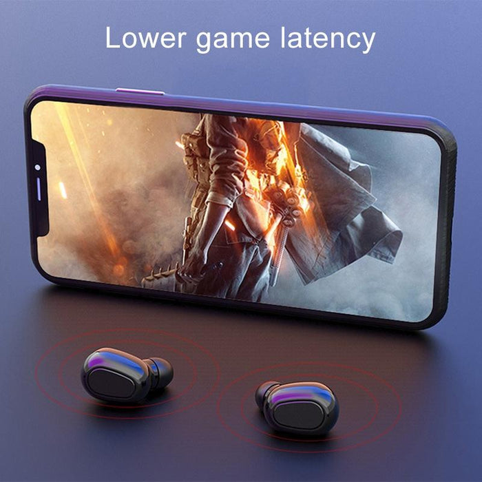 9D Sound Effects Touch Wireless Bluetooth 5.0 Earphone With Charging Box