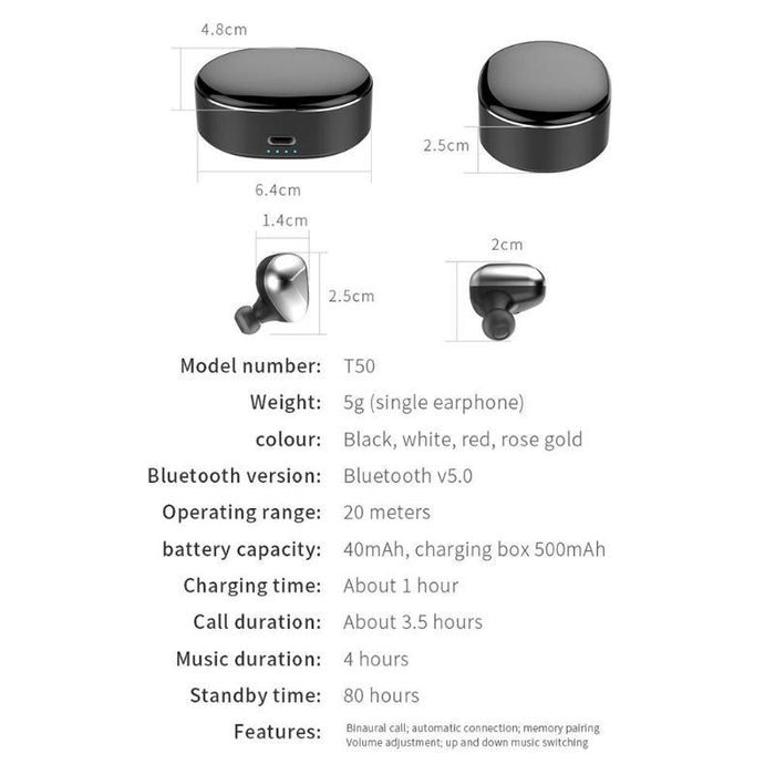 Wireless Noise Cancelling Headphones Binaural Calls