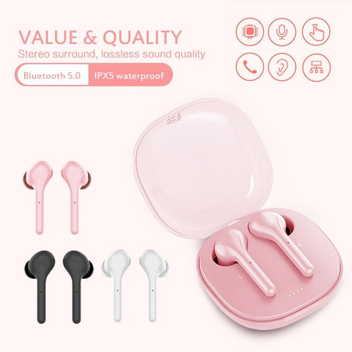 K88 Tws Touch Binaural Wireless Stereo Sports Bluetooth 5.0 Earphone With Charging Box