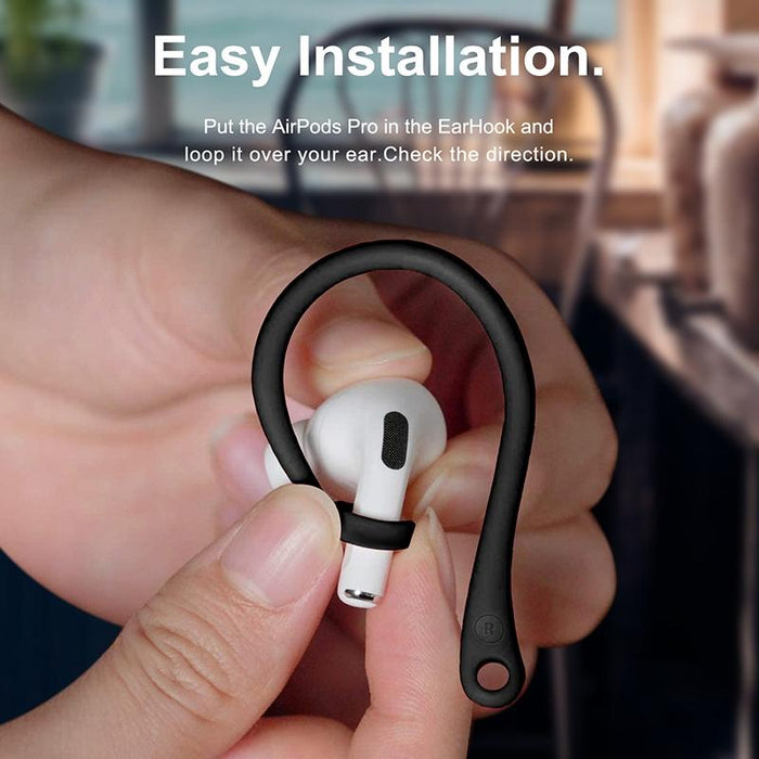 For AirPods 1 / 2 / Pro Anti-lost Silicone Earphone Ear-hook