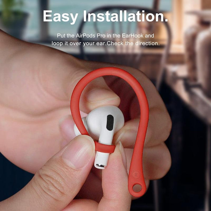 For AirPods 1 / 2 / Pro Anti-lost Silicone Earphone Ear-hook