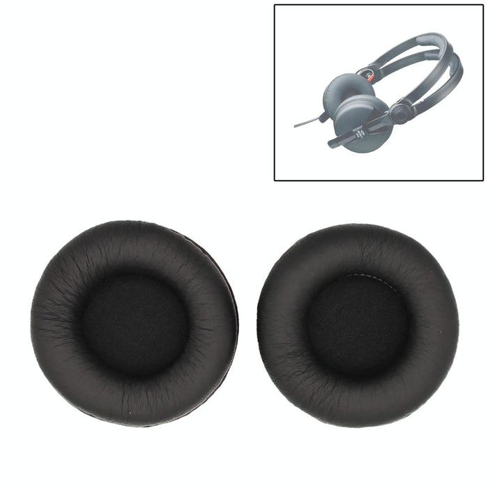 1 Pair For Sennheiser Hd25-1 Ii Headset Cushion Sponge Cover Earmuffs Replacement Earpads Black