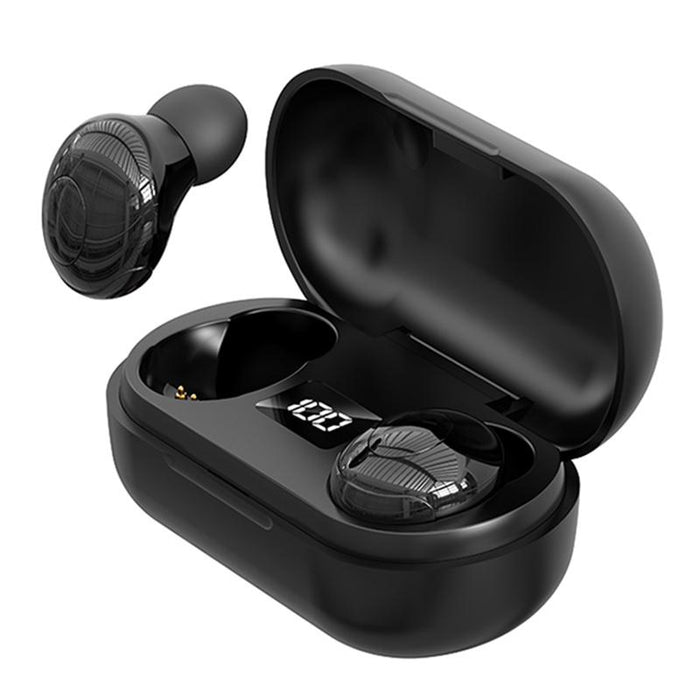 T8 Tws Intelligent Noise Cancelling Ipx6 Waterproof Bluetooth Earphone With Magnetic Charging Box & Digital Display