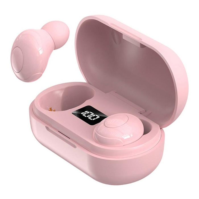 T8 Tws Intelligent Noise Cancelling Ipx6 Waterproof Bluetooth Earphone With Magnetic Charging Box & Digital Display