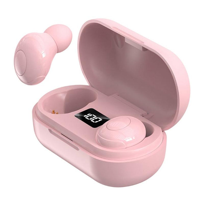 T8 Tws Intelligent Noise Cancelling Ipx6 Waterproof Bluetooth Earphone With Magnetic Charging Box & Digital Display