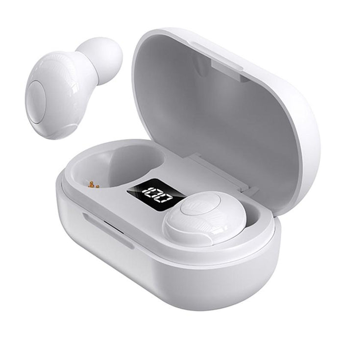 T8 Tws Intelligent Noise Cancelling Ipx6 Waterproof Bluetooth Earphone With Magnetic Charging Box & Digital Display