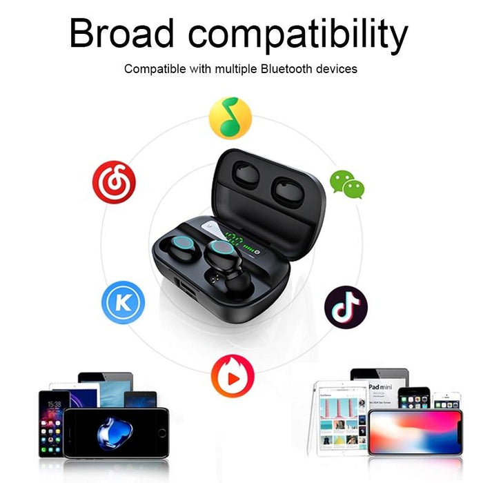 S11 Tws Touch Bluetooth Earphone With Magnetic Charging Box