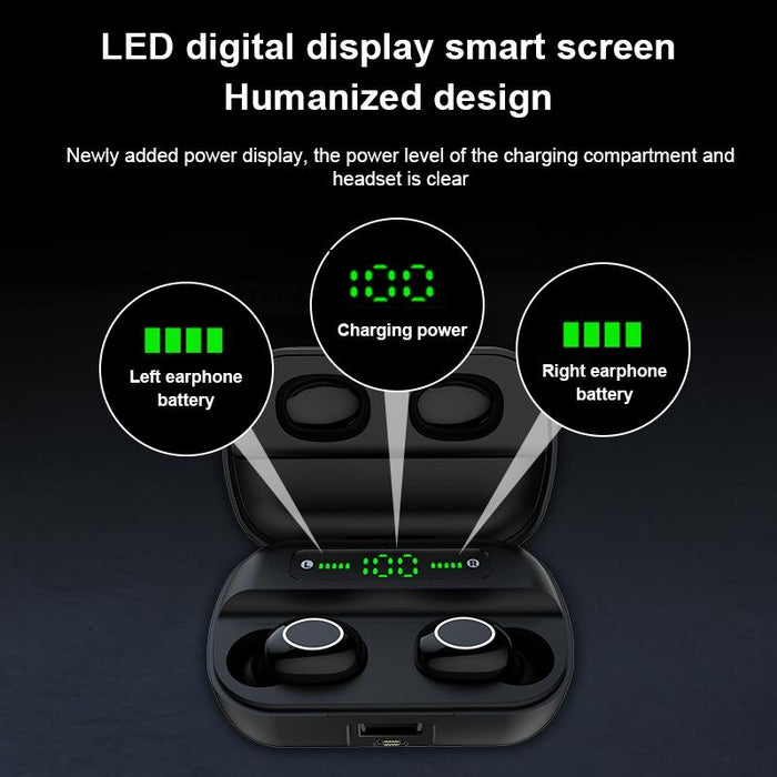 S11 Tws Touch Bluetooth Earphone With Magnetic Charging Box