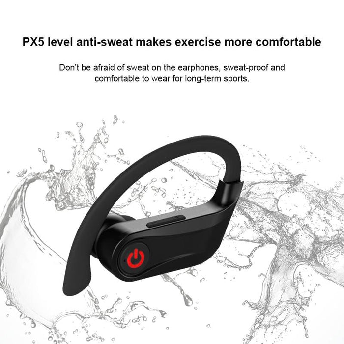 Q83 Wireless Ear-Mounted Sports Bluetooth Earphone With Charging Box