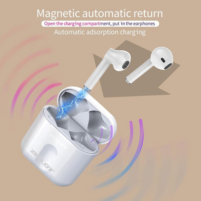 T2 Tws Wireless Bluetooth 5.0 Earphone With Charging Box