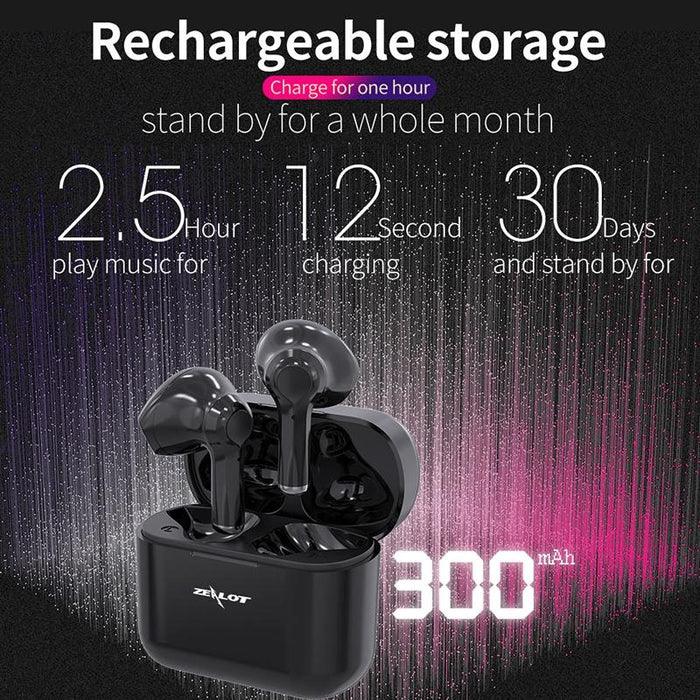 T3 Tws Wireless Bluetooth 5.0 Earphone With Charging Box