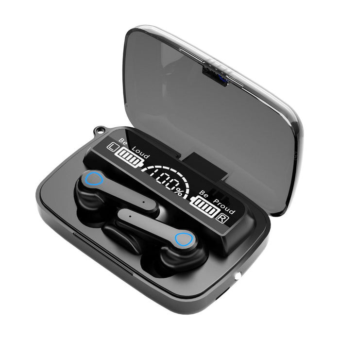 M19 Tws Digital Display Wireless Bluetooth 5.0 Earphone With Charging Box