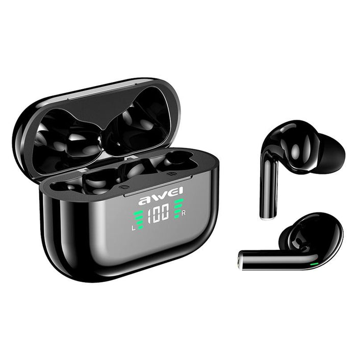 T29P Bluetooth V5.0 Led Digital Display Ture Wireless Sports Ipx4 Waterproof Tws Headset With Charging Case