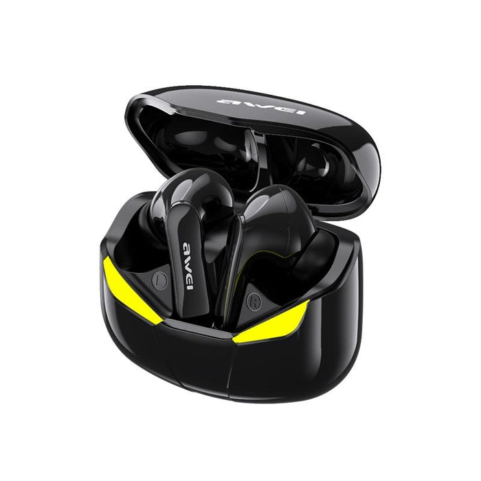 T35 Bluetooth V5.0 Ture Wireless Sports Game Dual Mode Ipx5 Waterproof Tws Headset With Charging Case