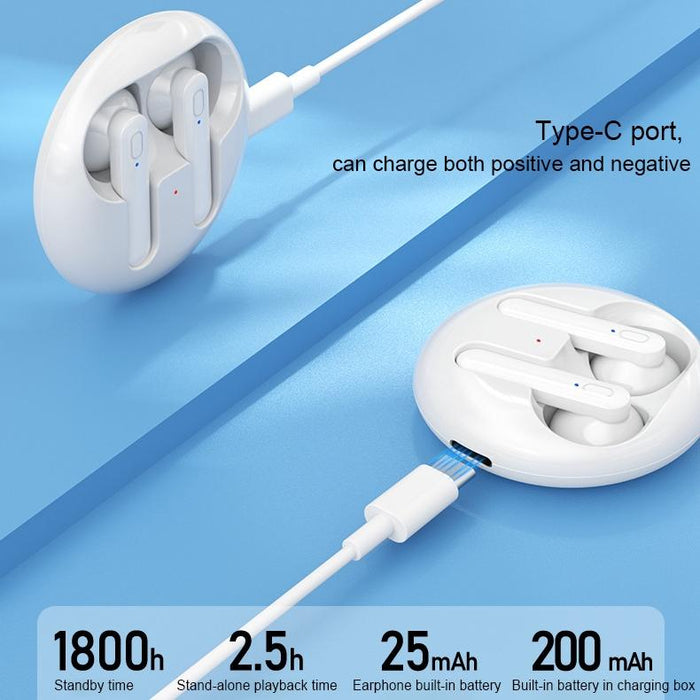 Wk V31 Sight Series Tws True Wireless Stereo Bluetooth 5.0 Earphone White