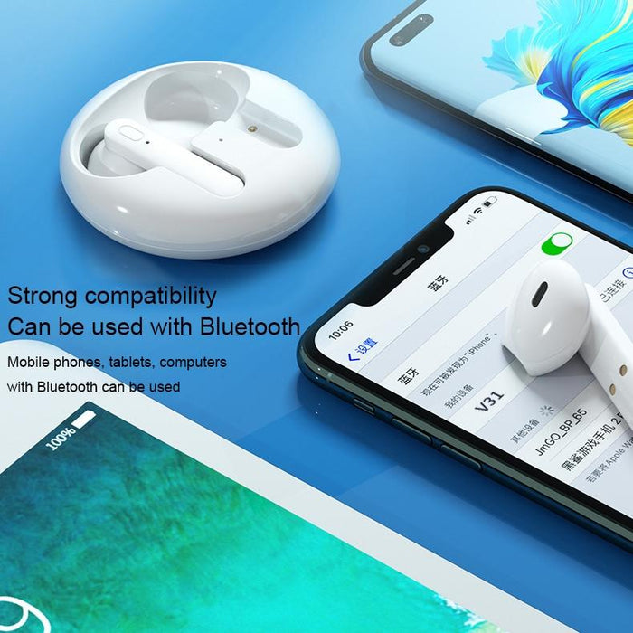 Wk V31 Sight Series Tws True Wireless Stereo Bluetooth 5.0 Earphone White