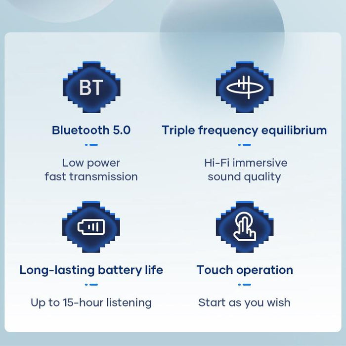 Eb200 Tws Bluetooth Earphone With Charging Box