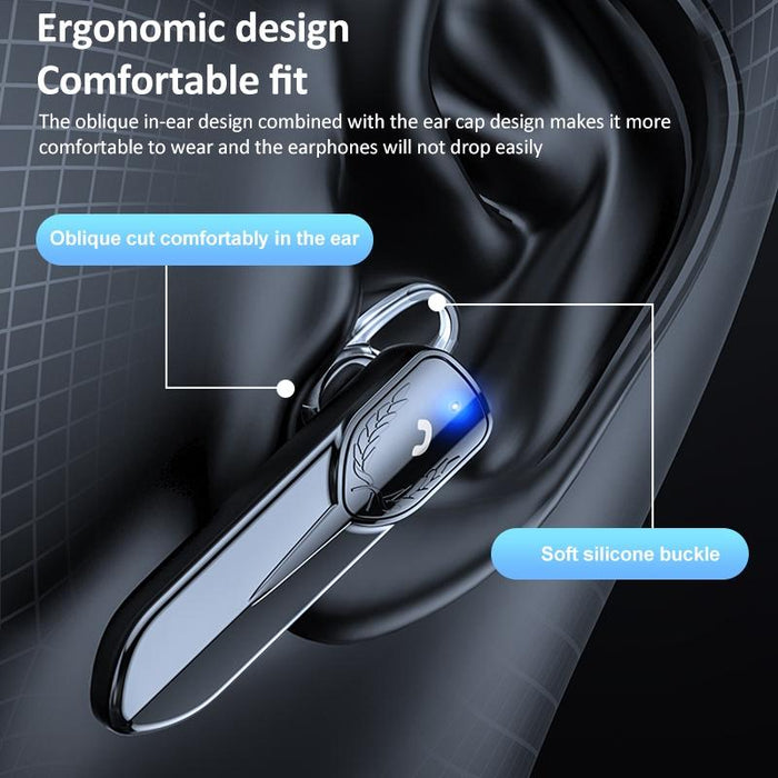 M81 Cvc Noise Reduction Unilateral Business Ear-Mounted Bluetooth Earphone