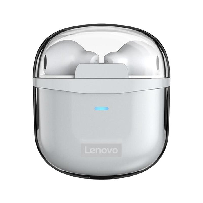 Xt96 Noise Reduction Semi-In-Ear Bluetooth Earphone With Transparent Jelly Charging Box