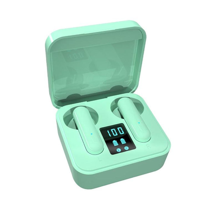 Ete-16 Tws Semi-In-Ear Digital Display Sports Bluetooth Earphones