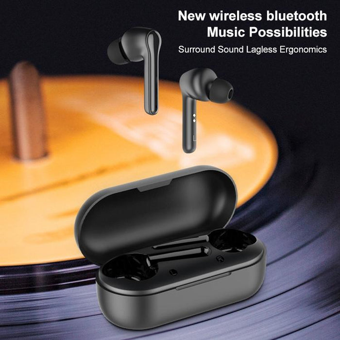 Ete-52 Tws In-Ear Stereo Low Latency Bluetooth 5.0 Gaming Earphones Black