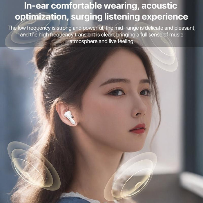 Tws28 Anc & Enc Dual Noise Reduction Smart Tws Wireless Bluetooth Earphone