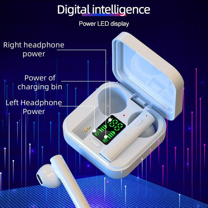 Air6 Pro Tws Touch In-Ear Style Wireless Bluetooth 5.0 Earphone With Charging Box