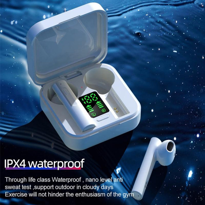 Air6 Pro Tws Touch In-Ear Style Wireless Bluetooth 5.0 Earphone With Charging Box